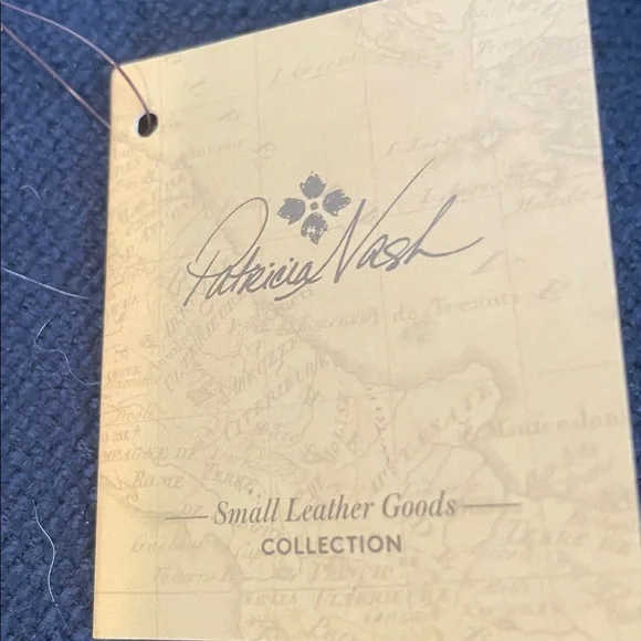 Patricia Nash Leather Wristlet. New with tags - Picture 3 of 7